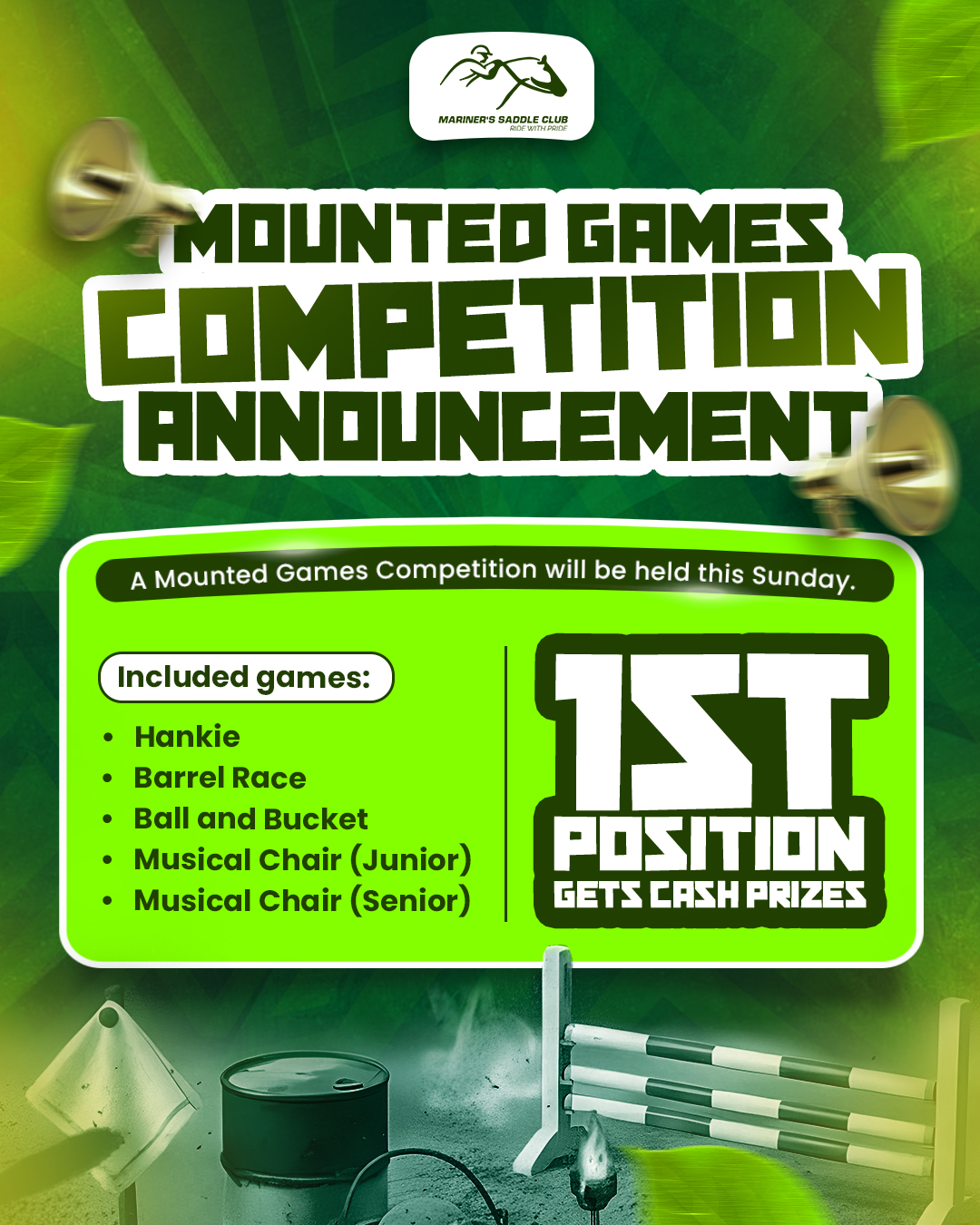 Mounted Games Competition Announcement