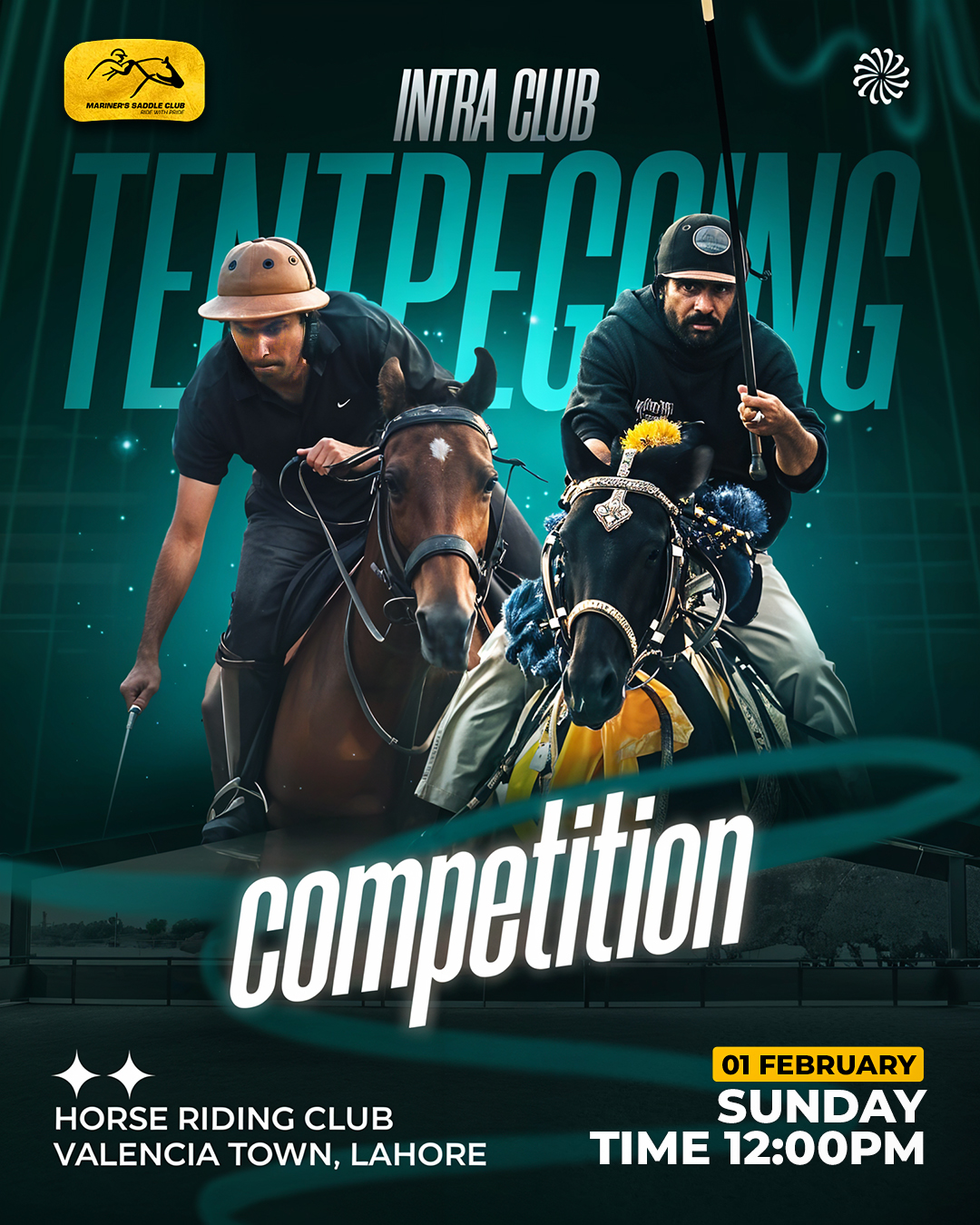 Tentpegging Competition January V4